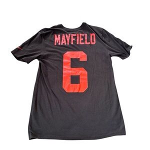 Cleveland Browns Nike Athletic Cut T Shirt Baker Mayfield Men Size Medium